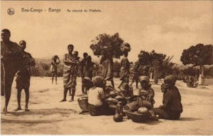 PC BANGU AU MARCHE DE KITOBOLA BELGIAN CONGO ETHNIC TYPE (a28595) - Bild 1 von 2
