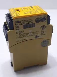 Pilz PNOZ X8P Sicherheitsrelaismodul 24vdc 3n/o 2n/c 2so 777760 - Bild 1 von 5