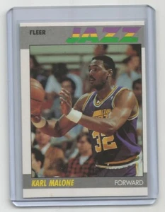 Karl Malone Fleer 1987/1988 - NBA Basketball Card #68 - Picture 1 of 2