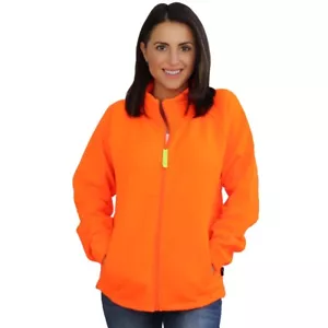 TrailCrest dicke Damen-Vliesjacke mit halbem Reißverschluss - Bild 1 von 7