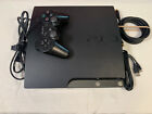 Sony Playstation 3 Slim 120gb Console Cech-2001a Bundle Controller & Cords