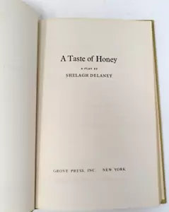 A Taste of Honey, a play by Shelagh Delaney 1959 1st edition of a landmark work - Imagen 1 de 4