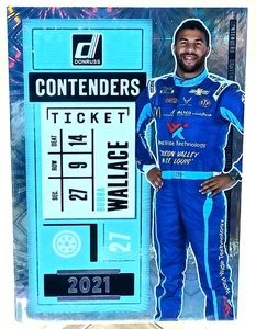 2021 Donruss Racing - Bubba Wallace Contenders #CON7 - Picture 1 of 2