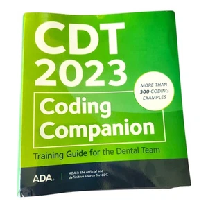 CDT 2023 Coding Companion: Training Guide for the Dental Team book and ebook - Imagen 1 de 4
