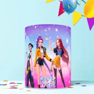 POP DEMOND CAKE WRAP AROUND EDIBLE CAKE TOPPER ICING SHEET DECORATION SHW42 - Picture 1 of 6