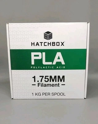 HATCHBOX PLA 1.75 MM 3D Printer Filament in Peacock Blue 1KG Spool New Sealed - Image 1 of 4