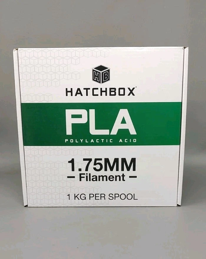 HATCHBOX PLA 1.75 MM 3D Printer Filament in Peacock Blue 1KG Spool New Sealed - Image 1 of 4