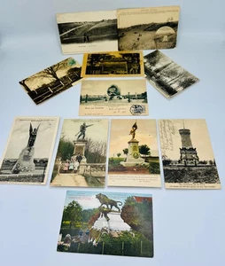 11 Postcards Early 1900s Monuments/Memorials/Battles/Dead Of Franco Prussian War - Picture 1 of 20