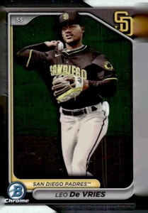 2024 Bowman Draft #BDC-116 Leo De Vries Chrome - Picture 1 of 2