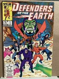DEFENDERS OF THE EARTH #1 STAR 1987 1ST TEAM APPEARANCE FLASH GORDON MANDRAKE - Picture 1 of 5