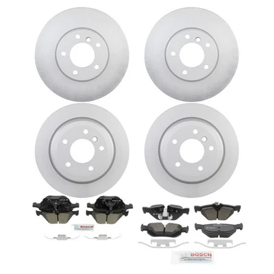 Bosch QuietCast Ceramic Brake Pad and Rotor Kit For 2011-2015 BMW 328i X1 — 第 1/4 张图片
