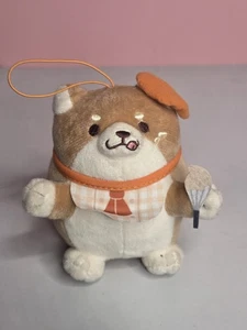 SK Japan Plush Dog Faithful Mochishiba Shiba Inu Stuffed Animal sushi chef  - Picture 1 of 9