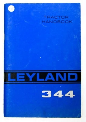 LEYLAND 344 Tractor Commercial Owners Handbook 1972 #AKD 7416 5th Ed. - Image 1 of 4