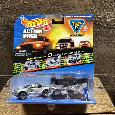 Hot Wheels 1998 Action Pack TKR Team Knight Rider Dante & Kyle figure MOC VHTF - Image 1 of 2