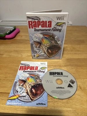 Rapala Tournament Fishing - Nintendo Wii Game PAL Complete With Manual VGC  - Image 1 of 4