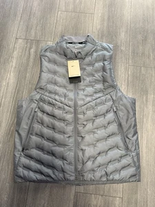 Nike Therma-FIT ADV Repel Down Running Vest FB7542-084 Full Zip Size LT $190 - Picture 1 of 5