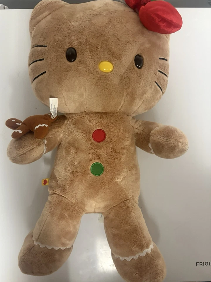 Hello Kitty 18" Ginger Bread Build-A-Bear 2012 Christmas Edition/w Accessorie - Image 1 of 4