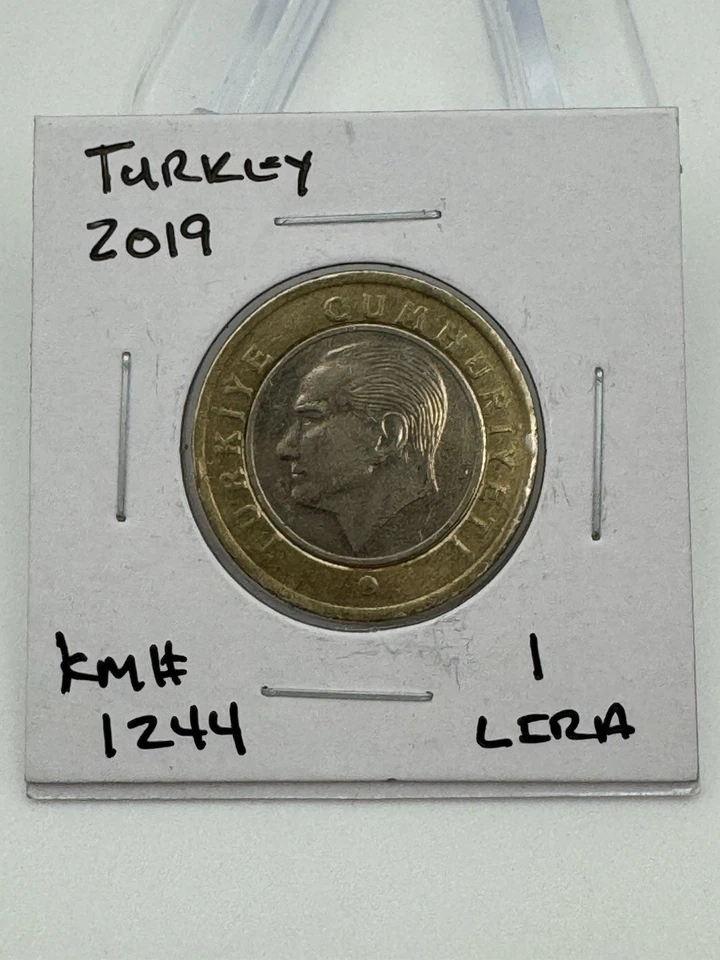 TURKEY TURKISH KM#1244 2011 VF-VERY FINE-NICE CIRCULATED LIRA BI-METAL COIN - Image 1 of 4