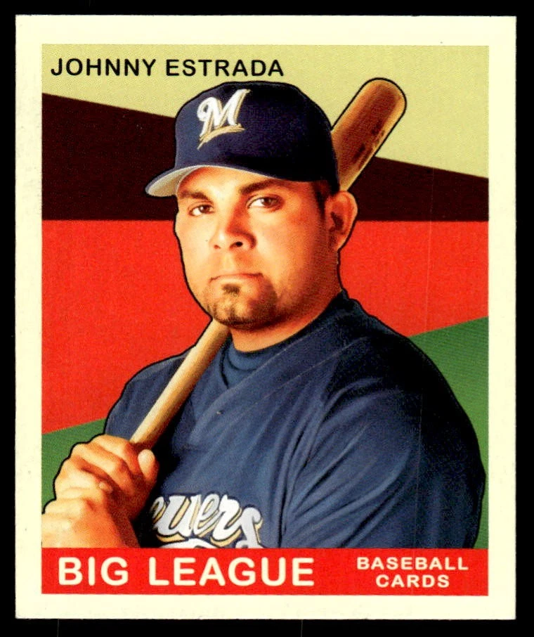 2007 Upper Deck Goudey Johnny Estrada #170 Milwaukee Brewers - Image 1 of 2