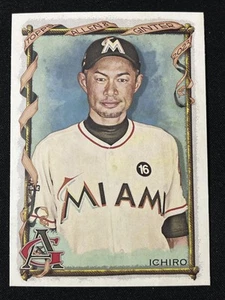 Topps Allen & Ginter #95 Ichiro Miami Marlins 2023 - Imagen 1 de 2