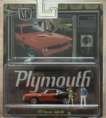 M2 Machines 1971 Plymouth Cuda 383 -  R02 (24-08) - Image 1 of 2