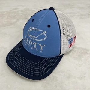 HMY Yachts Hat Cap FlexFit Blue Water Cotton Spandex Fitted L-XL Marina Boating - Picture 1 of 12