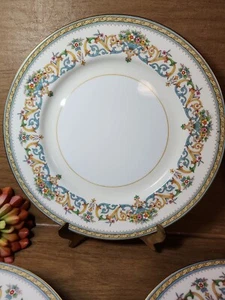  Aynsley Bone China "Henley" 10 5/8" Speiseteller grüner Bodenstempel - Bild 1 von 7