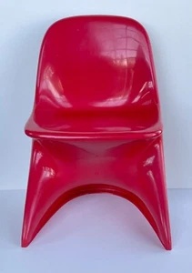 Vintage CASALINO RED Child's CHAIR Alexander Begge Mid Century Modern - Picture 1 of 9