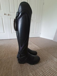 womens tall black riding boots