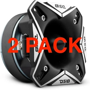 2 Pack DS18 PRO-TWX3.8TI 3.8" Super Bullet Tweeter 250W 1.5" Aluminium 8-Ohm Vc - Picture 1 of 10