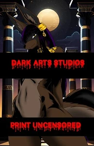 Sexy Anubis Goddess of Death Furry Nude Variant 11X17 Fan Art Print 18+ - Picture 1 of 2