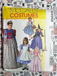 McCall's Sewing Pattern M4948 Misses' Costumes Size S-XL (8-22) FF UNCUT - Picture 1 of 2
