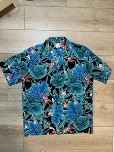 The Hawaiian Original Men's Shirt Size XL Floral Button Made In Hawaii Pocket - Picture 1 of 4