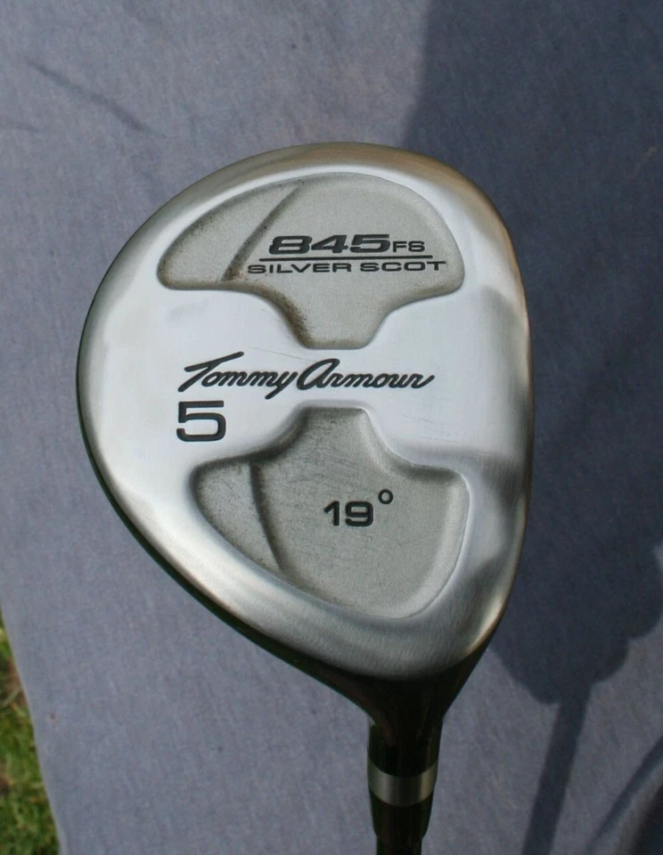 Madera Tommy Armour 855fs # 5 con varilla de grafito flexible regular original Foto 1 de 3