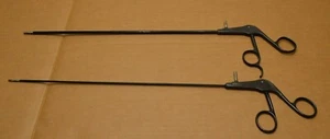 Set of 2 Richard Wolf 8379.03;8383.02 Laprascopic Monopolar Grasping Forceps  - Picture 1 of 8