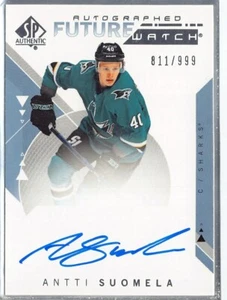 2018-19 SP Authentic #203 Antti Suomela FW AU/949* RC - Imagen 1 de 2