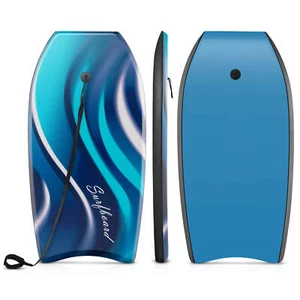 41" Lightweight Body Board with EPS Core XPE Deck HDPE Bottom Crescent Tail - Picture 1 of 9