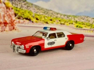 Duks of Hazzard Finchburg County Sheriff 1974 74 Dodge Monaco escala 1/64 limitada Q - Imagen 1 de 5