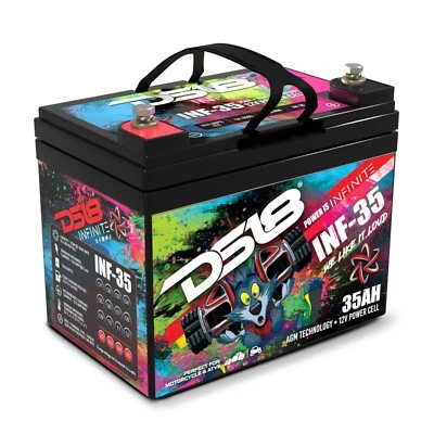 Batería de 12 voltios DS18 INF-35AH INFINITE 35 AH 1250 vatios AGM Power Cell Foto 1 de 4