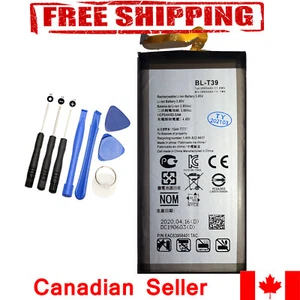 Batterie de remplacement LG G7 ThinQ BL-T39 3000mAh G710AWM G710EM outils - Photo 1 sur 1