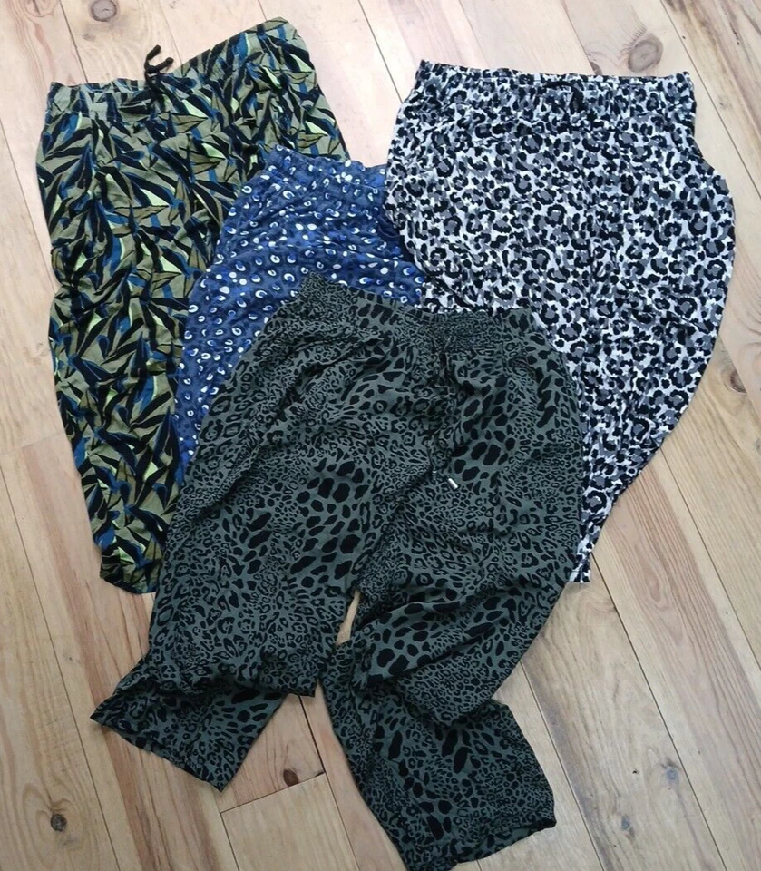 9th Avenue 4 X Legging Femme Lot De 4 Taille 42 dames UK L Ladies Leggings - Photo 1/4