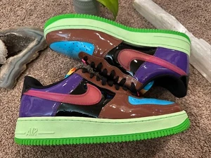 Nike Air Force 1 Low SP Undefeated Multi-Patent Pink Prime # DV5255-200 Size 9.5 - Picture 1 of 15