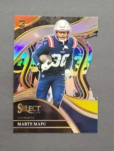 Marte Mapu - 2023 Panini Select Club Level Die-Cut - Red &Yellow Prizm - RC #236 - Picture 1 of 2