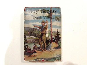 Boy Scouts In Death Valley, by G. Harvey Ralphson-1914-Antq. H/C Book w/ Rare DJ - Bild 1 von 12