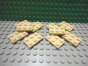 Lego 10 Tan 2x3 base plate NEW - Picture 1 of 1