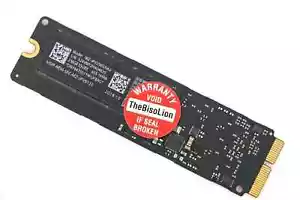Samsung 256 GB SSD SSUBX for MacBook Pro A1502, A1398, MacBook Air A1465, A1466 - Photo 1/5