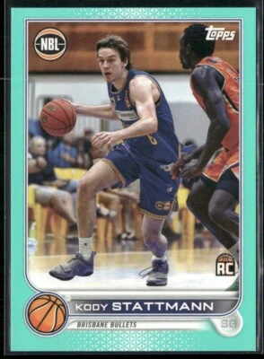 Kody Stattmann 2022-23 Topps NBL Aqua 29/199 #20 - Image 1 of 2