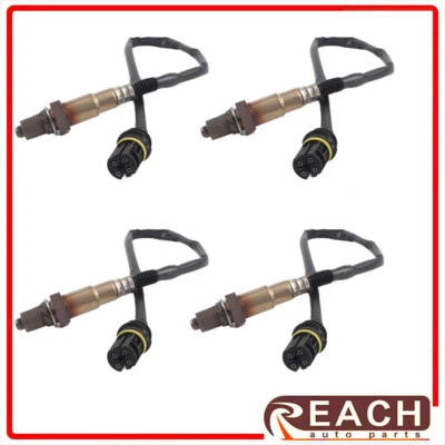 4X Sensor de oxígeno para Mercedes-Benz S500 2001 2002 2003 2004 2005 2006 5,0 L V8 Foto 1 de 4