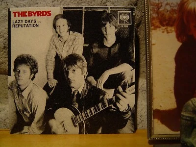 BYRDS Lazy Days b/w Reputation 7"/1968/Unreleased Mono Versions/Gram Parsons - Image 1 of 2