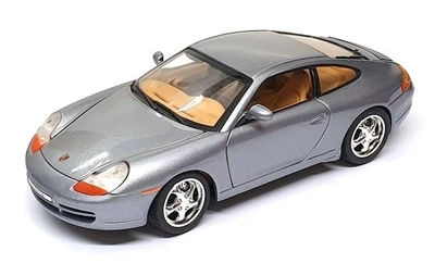 Motor Max 1/18 Scale Diecast 25625F - Porsche 911 - Met. Grey - Image 1 of 4